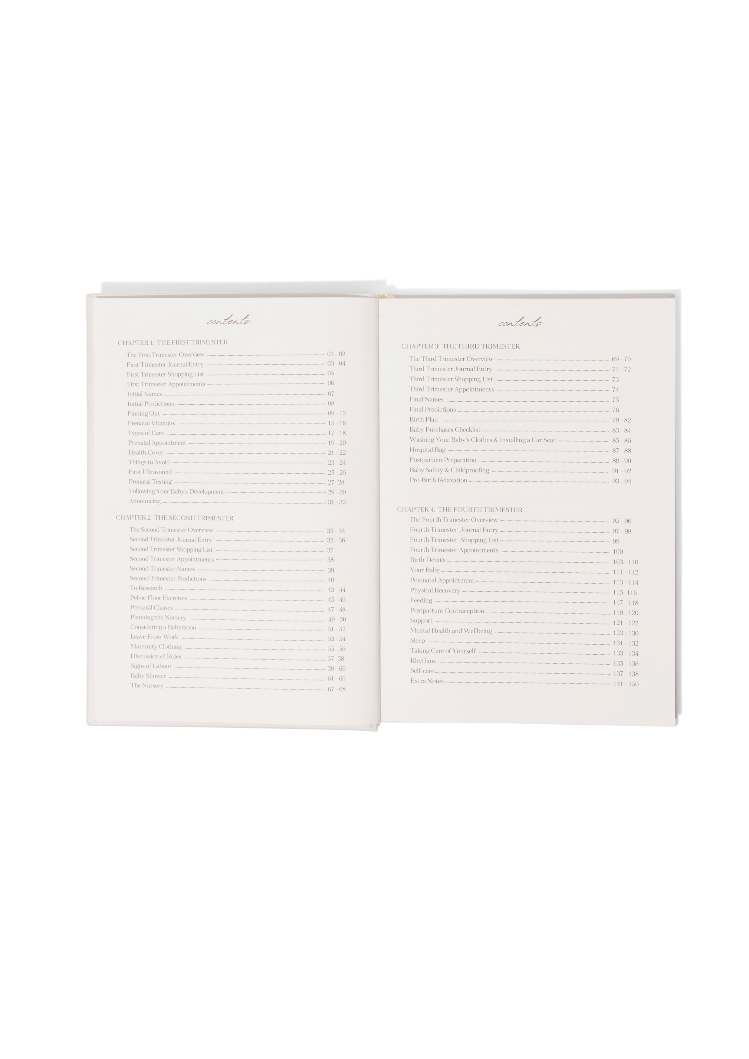 Baby Planner - Blueberry