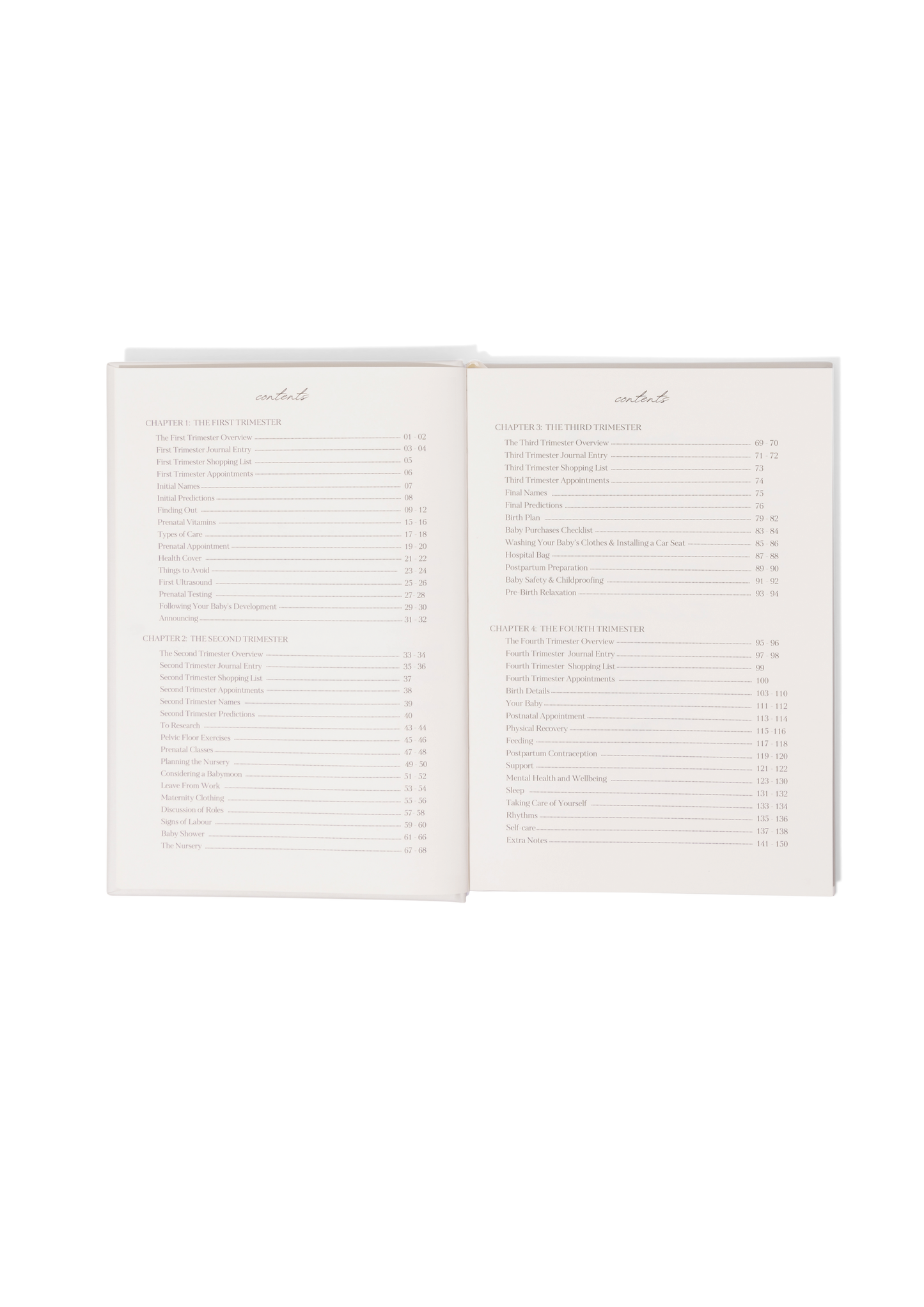 Baby Planner - Blueberry