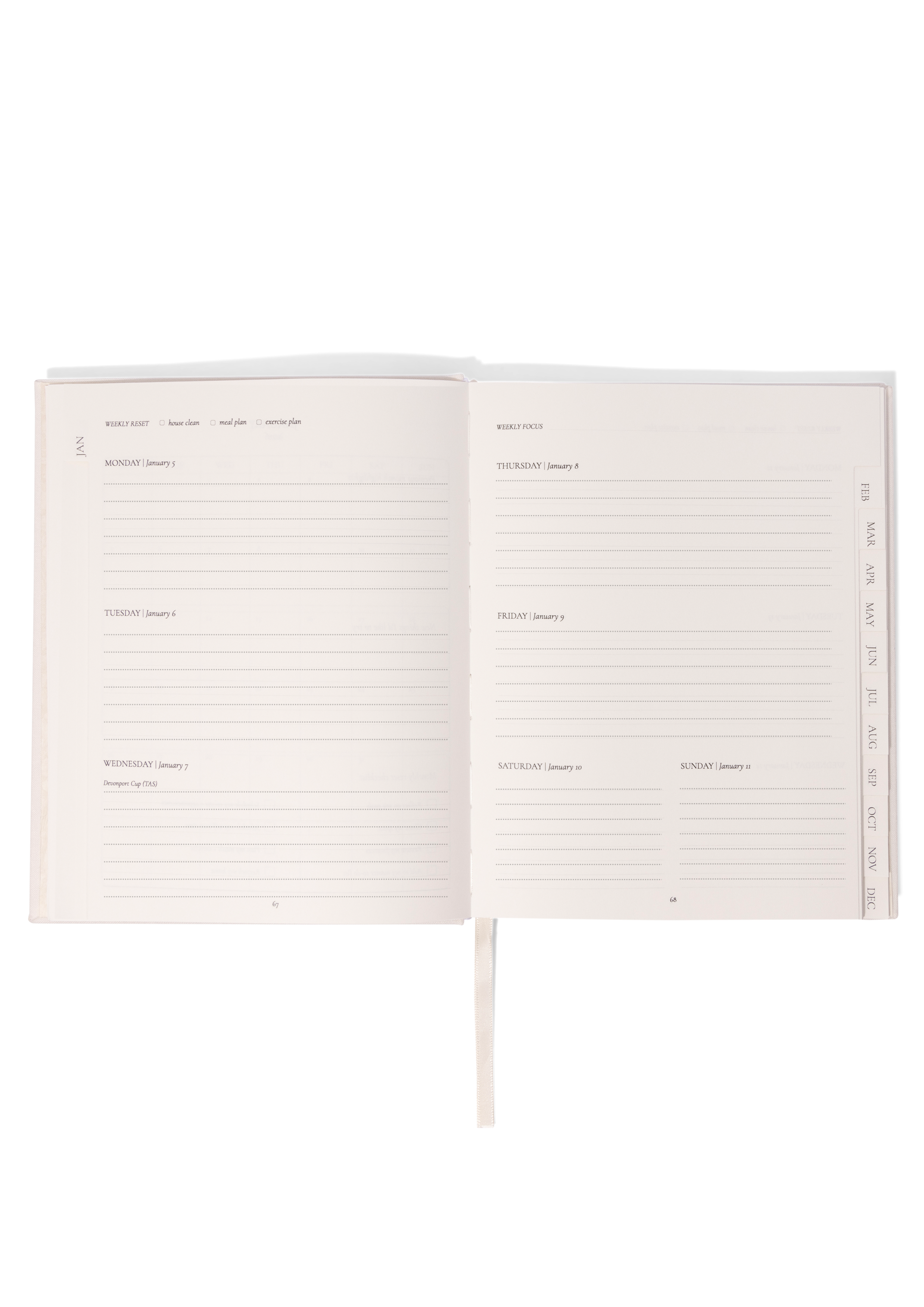 2026 Weekly Diary Bundle