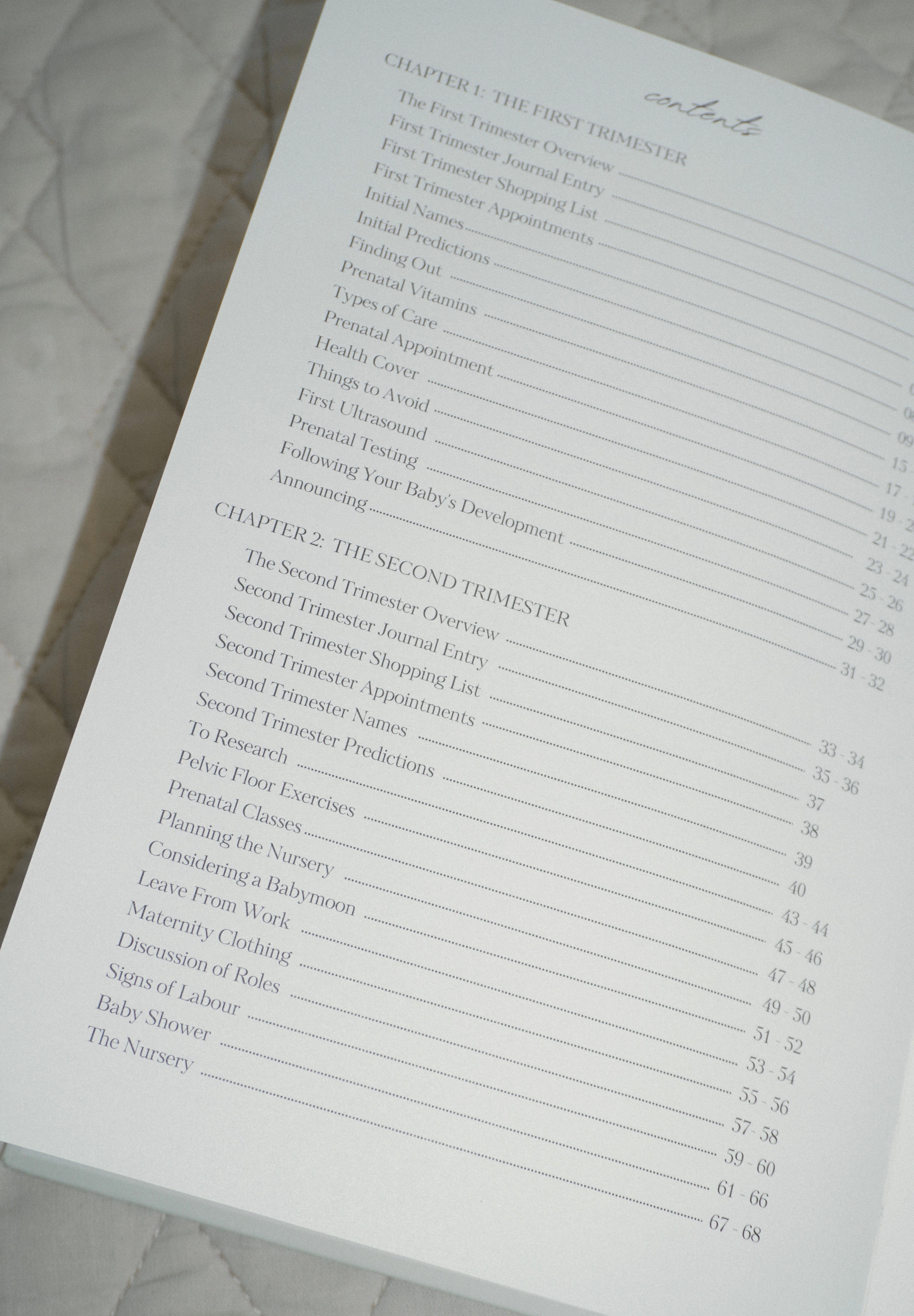 Baby Planner - Blueberry