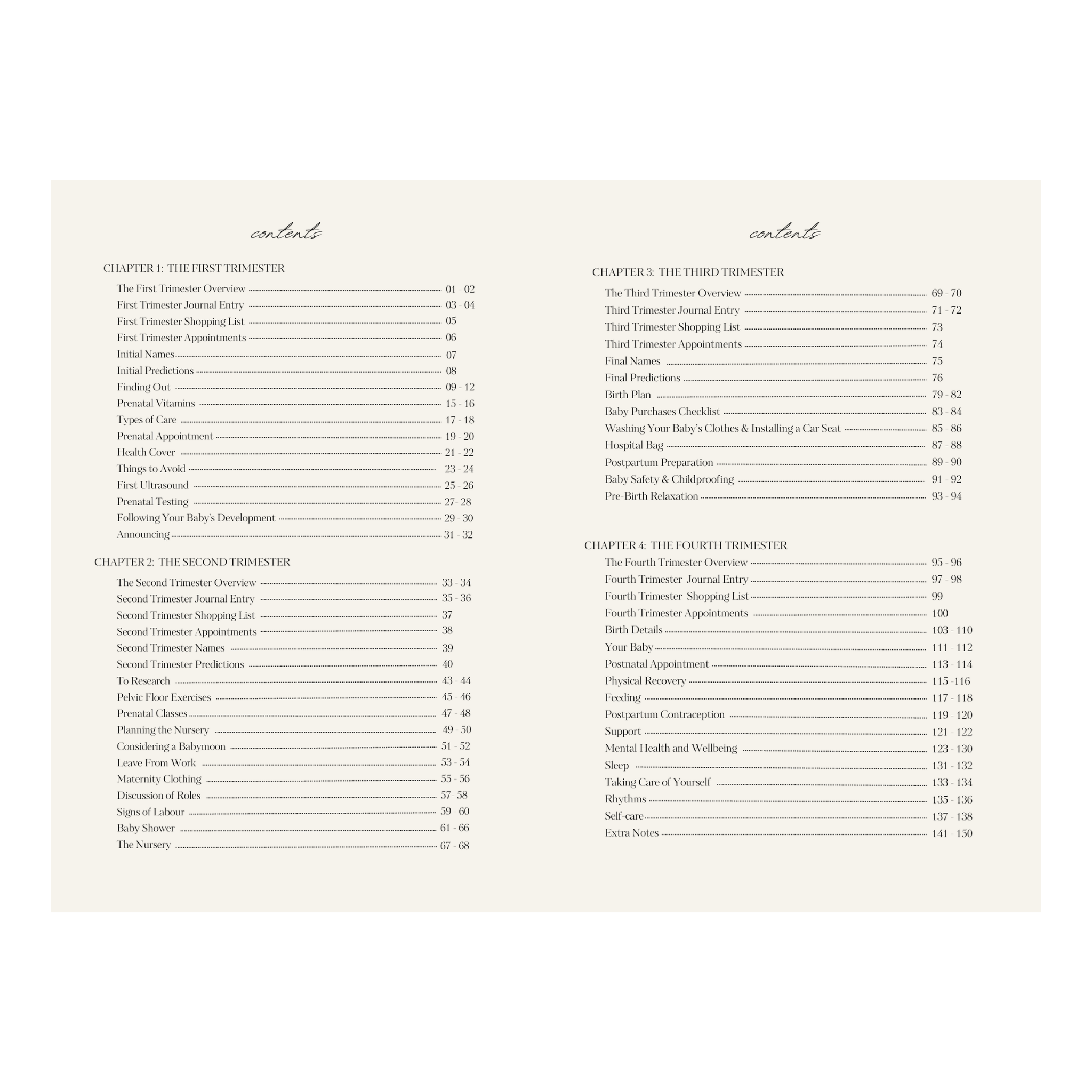 Baby Planner - Blueberry