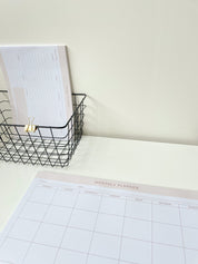 Monthly Desktop Planner Notepad