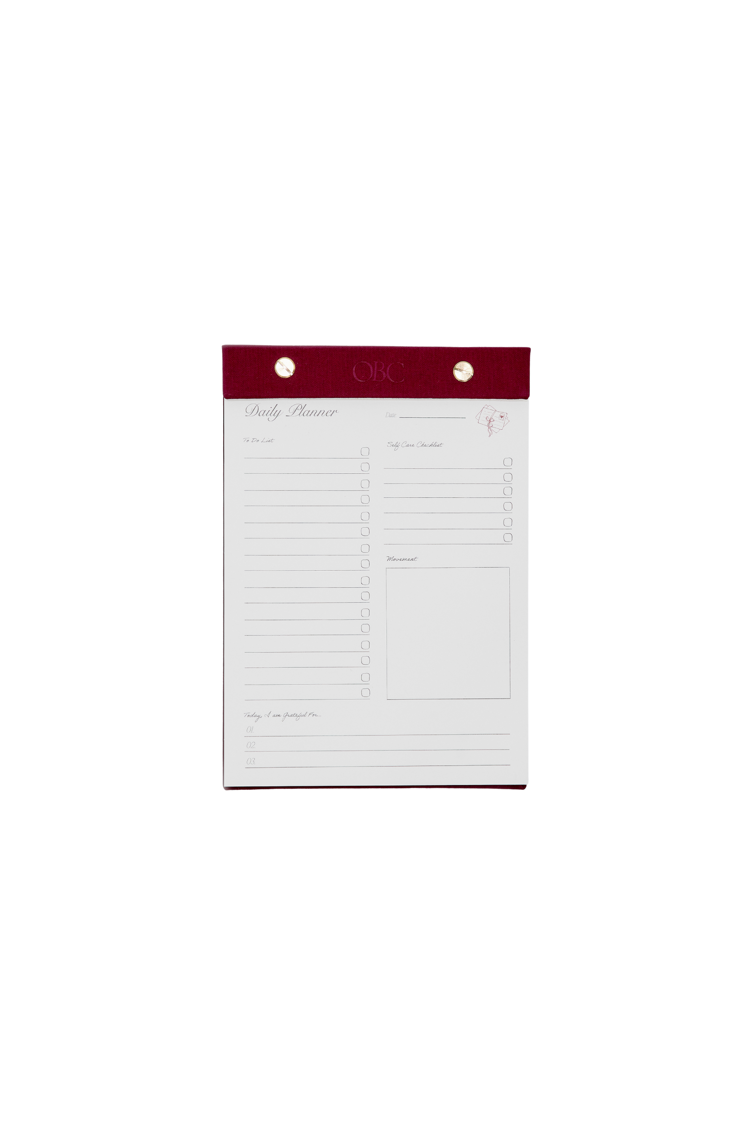 Daily Planner Notepad