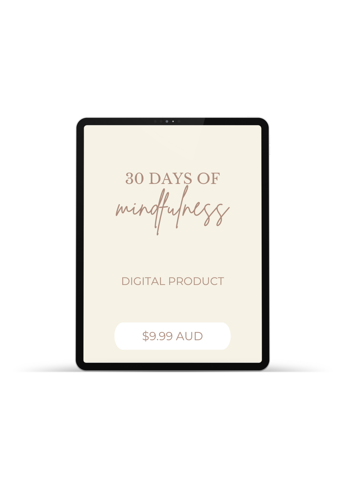 30 Days of Mindfulness Digital Planner
