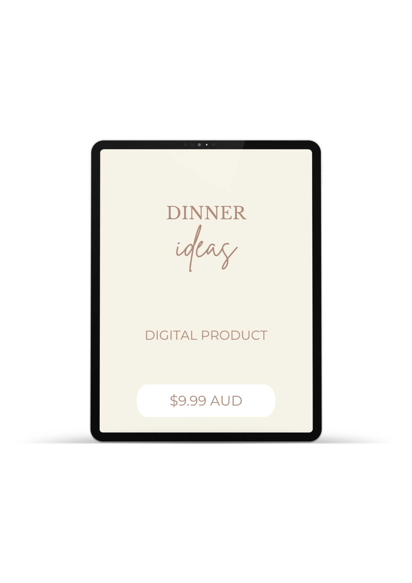 Dinner Ideas Digital Download