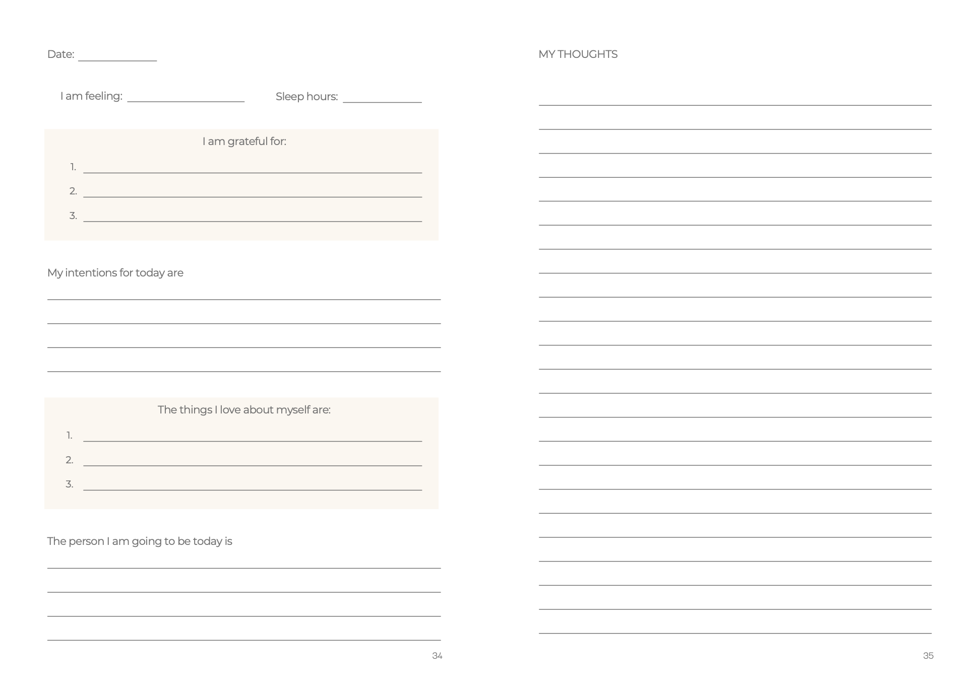 Wellness Journal