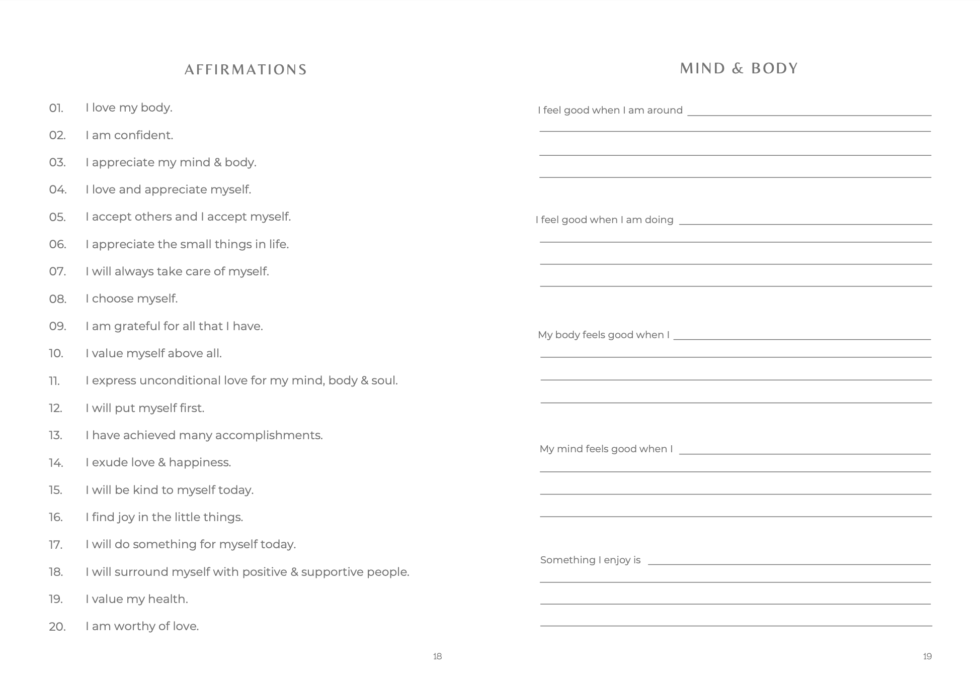 Wellness Journal